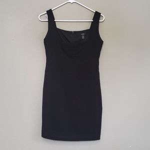 Black cocktail dress